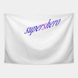 Female Superhero Tapestry