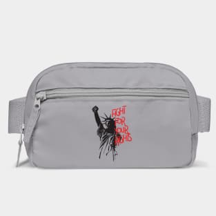 Fight For Your Rights Lady Liberty With Fist Protest Bag