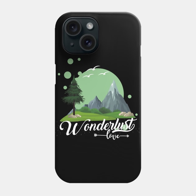 Wanderlust love Explore the world travel lover summer design holidays vacation Phone Case by BoogieCreates