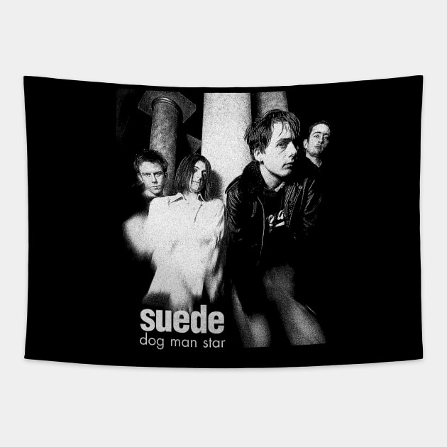 90s Suede Band Tapestry by Gusipung