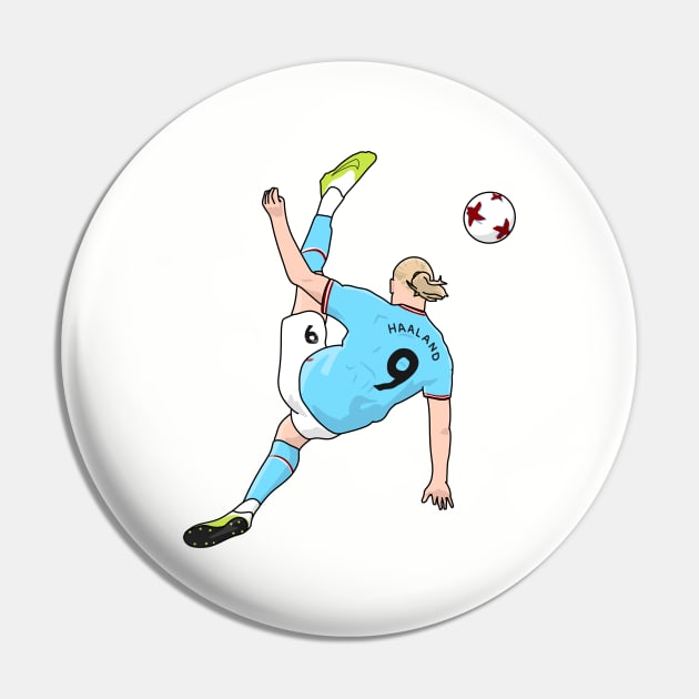 Bicycle kick haaland Pin by Rsclstar