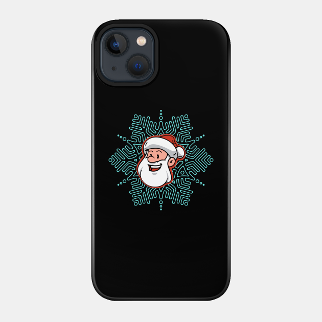Santa Snowflake - Santa Claus - Phone Case