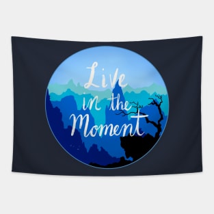 Live In The Moment Tapestry