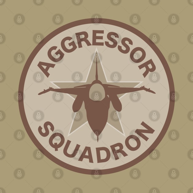 Aggressor Squadron (desert subdued) by TCP