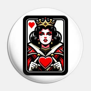 Queen of Hearts Pin