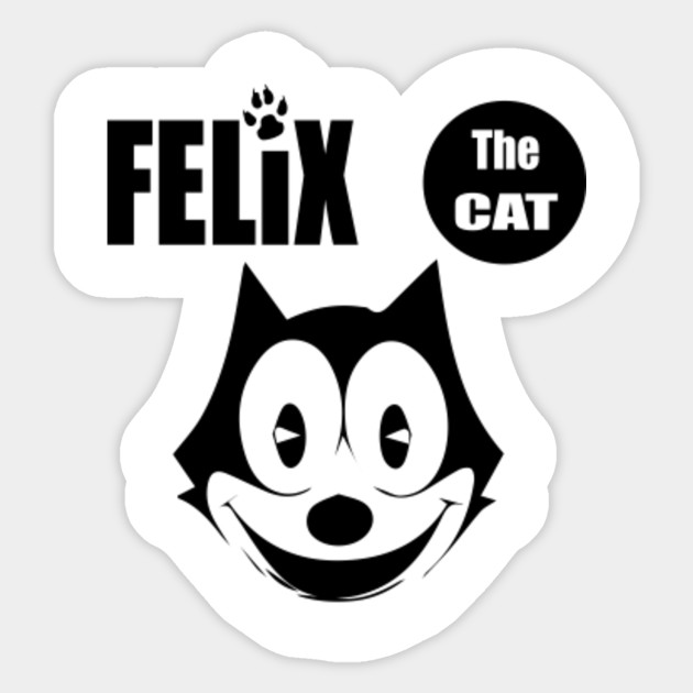 Felix The Cat Beautiful Felix The Cat Masks Sticker Teepublic