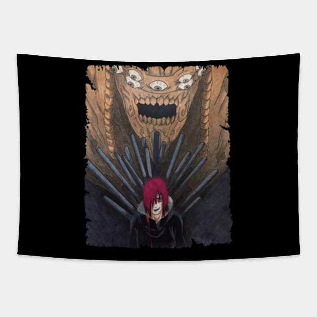 NAGATO UZUMAKI MERCH VTG Tapestry by xsmilexstd