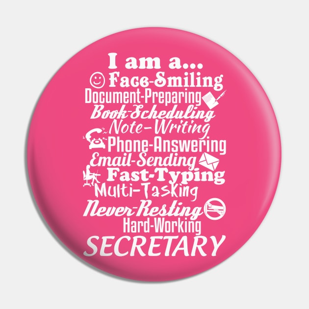 Secretary Pin by Andreeastore  