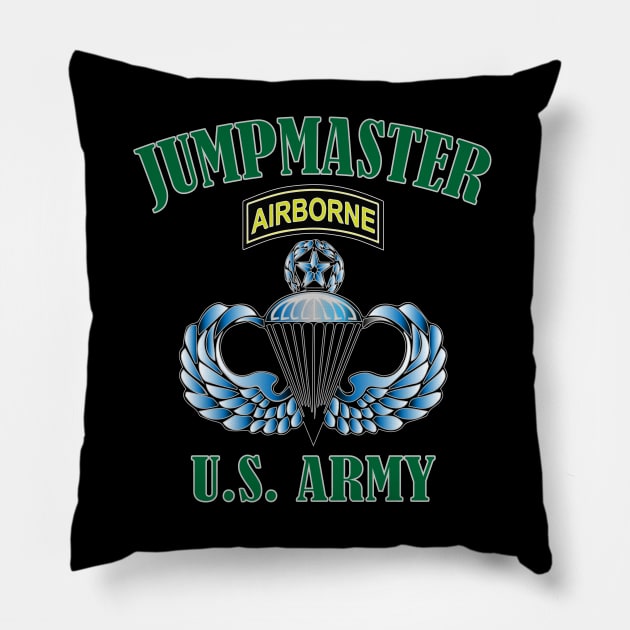 Jumpmaster (Master Wings) Pillow by Relaxed Lifestyle Products