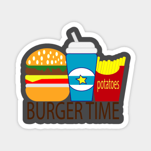 burger time Magnet