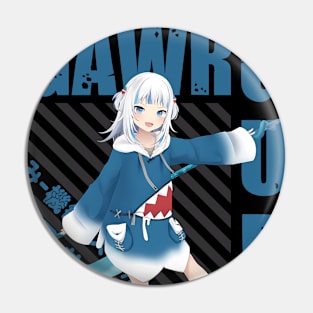 Vtuber - Gawr Gura #01 Pin