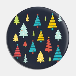 Christmas tree pattern Pin