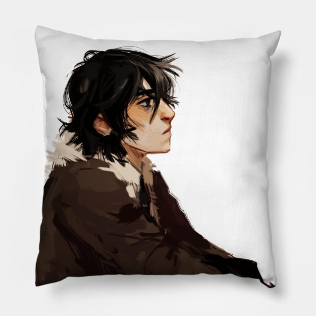 Nico Pillow by StaticColour