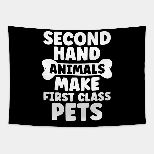 Animal Rescue Second Hand Adoption Animal Rescuer Tapestry by T-Shirt.CONCEPTS