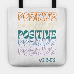 Retro positive vibes Tote