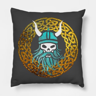 Viking Skull Pillow