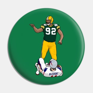 reggie and greenbay Pin