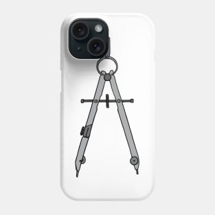 Drawing Compass Phone Case