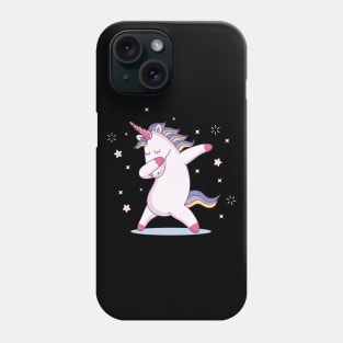 Dabbing Unicorn Pose Phone Case