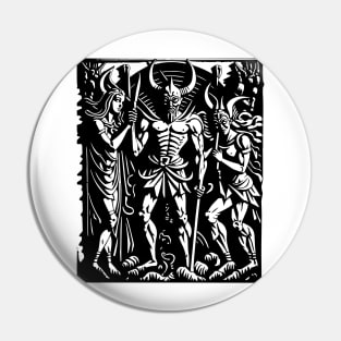 Medieval Daemon #1 Pin