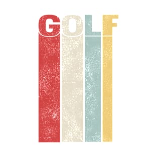 Golfer Golf Retro Golfing Golf Course T-Shirt