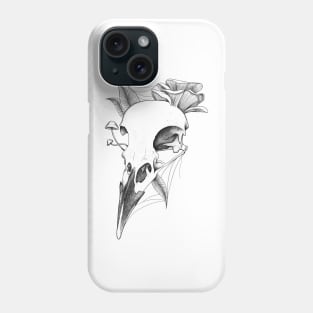 Crow Skull Phone Case