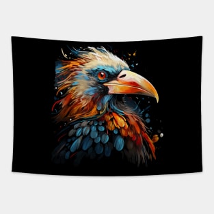 Patriotic Hornbill Tapestry