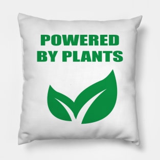 Powered By Plants Pillow