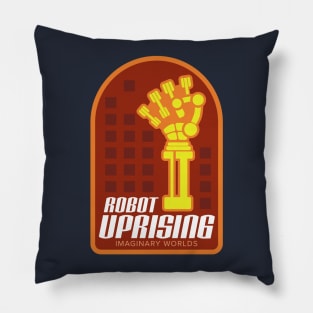 Imaginary Worlds - Robot Uprising Pillow