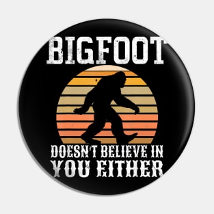 Bigfoot Sasquatch Father Day Bigfoot Pin