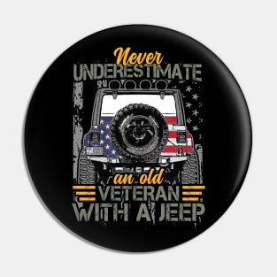 Jeep Grandpa Pin