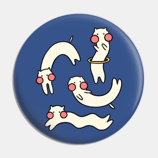 Jiggly Cat Pin