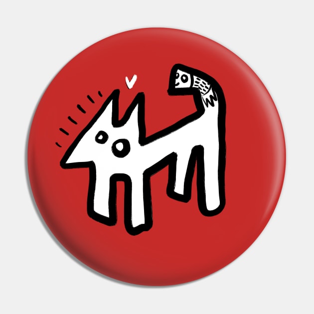 dog Pin by Angel Rivas