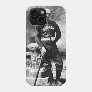 Vintage Sports Photo, Boston Baseball Player Phone Case