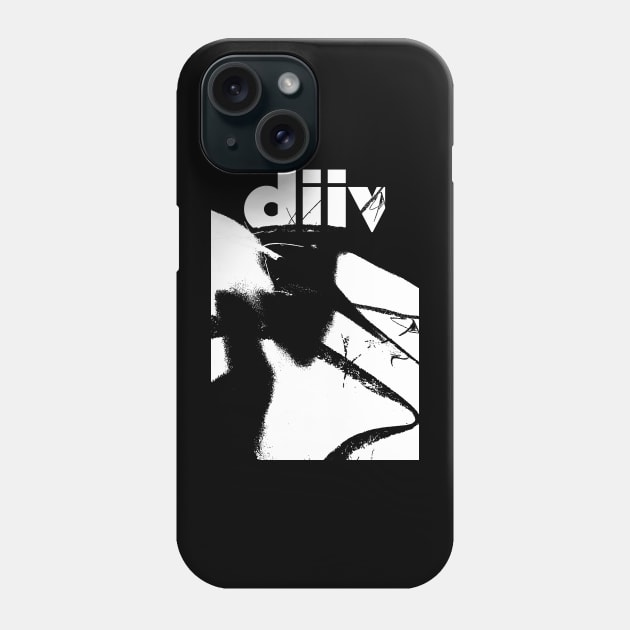 DIIV ≥≤ Original Glitch Style Fan Artwork Phone Case by unknown_pleasures