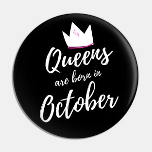 Queens are born in October. Happy Birthday! Pin