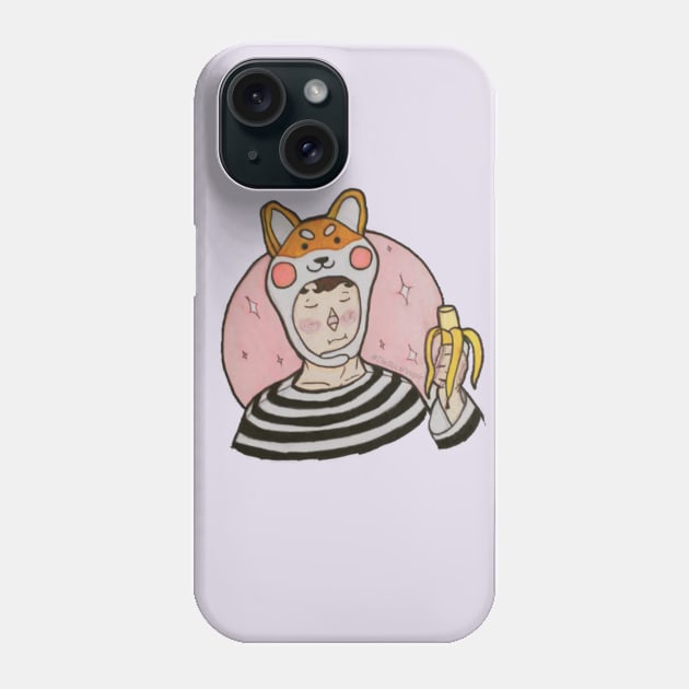 shiba Dan Phone Case by TheStickPeople