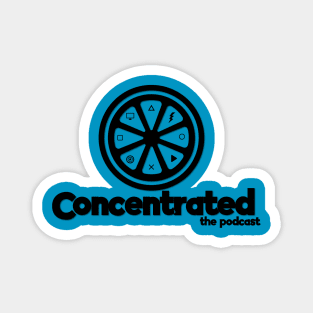 Concentrated Podcast Logo Magnet