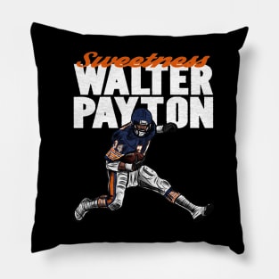 Walter Payton Chicago Hurdle Pillow