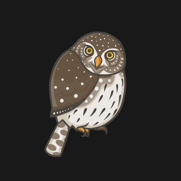 Northern Pygmy Owl by Ginboy