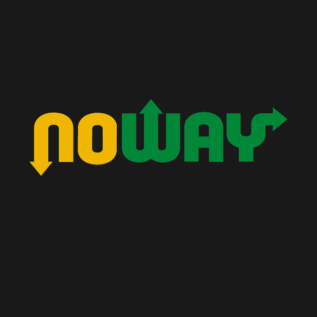 No Way by Shark Shirts