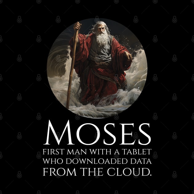 Moses Ten Commandments Meme - Funny Religious Pun by Styr Designs