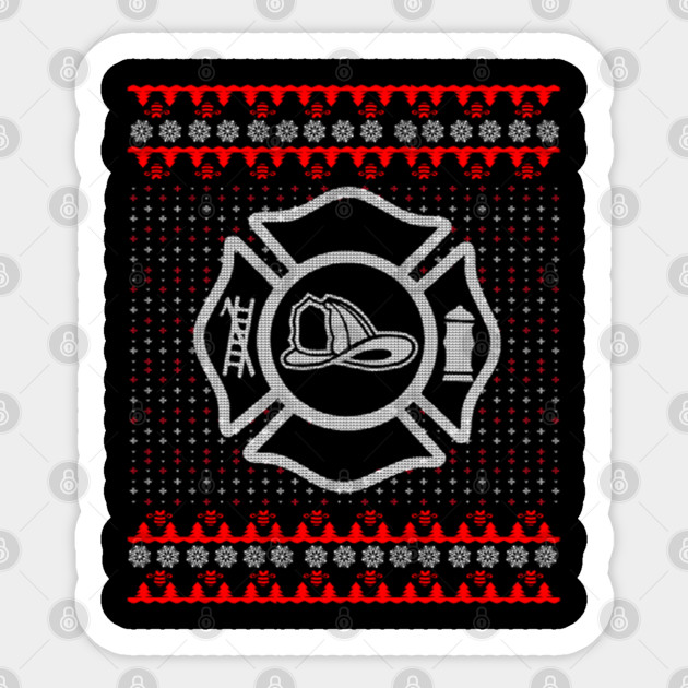 Fireman Ugly Christmas Sweater Gift