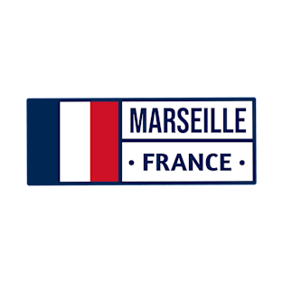 Marseille France Flag T-Shirt