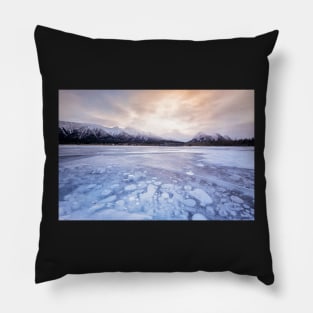 Frozen in the Ice of Time Pillow