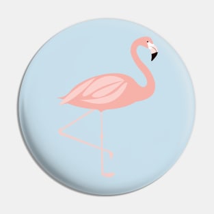 Tropical Pink Flamingo Pin
