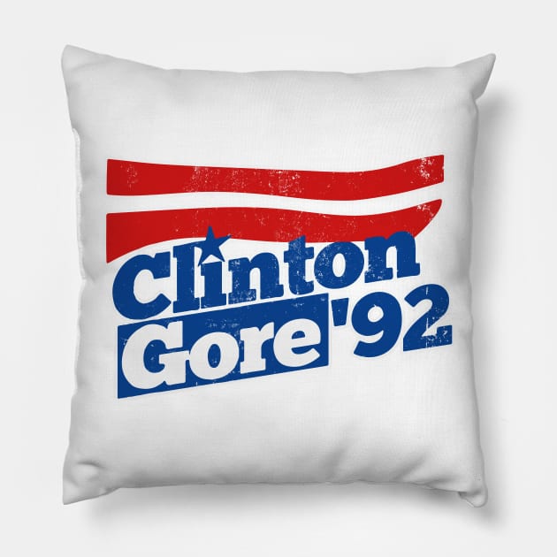 Clinton GORE 92 Pillow by CF.LAB.DESIGN