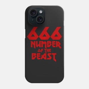 Number of the Beast Phone Case