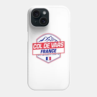 Col de Vars Cycling France Phone Case