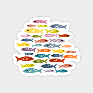 Sardinas De Colores Magnet